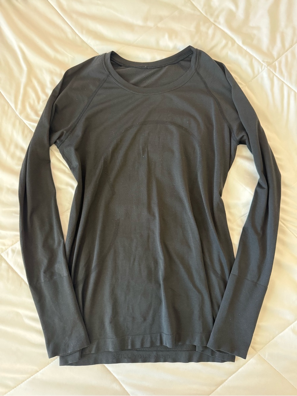 Lululemon Swiftly Black Long-Sleeve Women’s Performance Top
